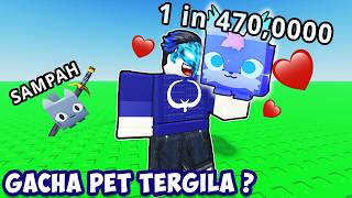 AKU TERGILAGILA GACHA PET ROBLOX INI   Roblox Pets Go Indonesia [upl. by Ynnattirb955]