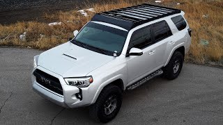 Toyota 4Runner Roof Rack w Lightbar Install  ProBuiltCali Raised Premium  5th Gen 4Runner [upl. by Stephen]