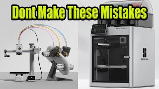 New Bambu Lab Printer Users  Dont Make These Mistakes [upl. by Illek]