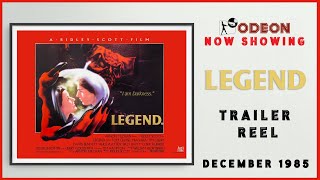 LEGEND December 1985 Odeon Cinema Trailer Reel  Home Cinema [upl. by Schacker661]