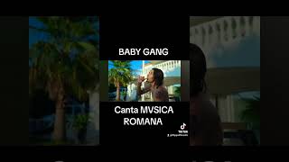 Baby Gang canta Mvsica Romana di Yozot [upl. by Fu983]