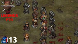 Battle Brothers Legends PTR Mod  The Potentials  Ep 13 New Guys Leveled up [upl. by Tima]