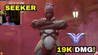 POTG 19k DMG SEEKER  PRO ASHE  SOJOURN  OVERWATCH 2 SEASON 11 [upl. by Cecelia]