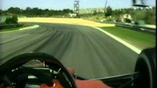 Gerhard Berger  Estoril 1989 Onboard Ferrari 640 V12 UNBELIEVABLE SOUND [upl. by Leanatan449]