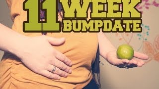 11 WEEK BUMPDATE  Pregnant After Stillbirth  The Bumps Along the Way [upl. by Naelcm290]