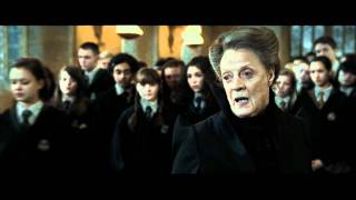 Harry Potter and the Deathly Hallows part 2  McGonagall sends the Slytherin students away HD [upl. by Tranquada396]