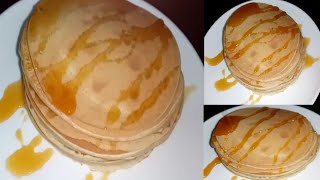 طريقتي في تحضير بان كيك رائع سهل و مفشفش ما تشبعوش منو pancakes [upl. by Alurd31]