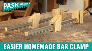 Easier Homemade Bar Clamps [upl. by Batish]