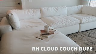 WE GOT A COUCH  RH CLOUD COUCH DUPE [upl. by Sletten286]