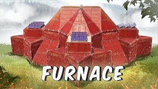 The FURNACE  1x1  Big Furnace  3xBunkered  50 Rockets  Rust Base Design [upl. by Inoy191]