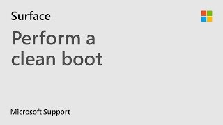 How to do a clean boot in Windows  Microsoft [upl. by Nuajed]