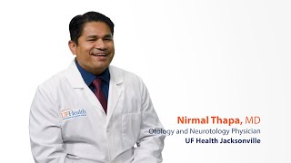 Otolaryngology at UF Health Jacksonville by Dr Nirmal Thapa [upl. by Flinn]