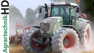 FENDT TRAKTOREN  1000 PS auf dem Acker  CLAAS XERION 5000  AgrartechnikHD [upl. by Otipaga]