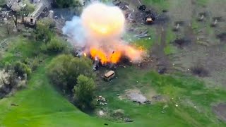 DESTRUCTION Ukraines Devastating Shelling of a Russian Target [upl. by Ades]