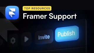 The BEST Framer Support Resources amp Communities [upl. by Khajeh8]