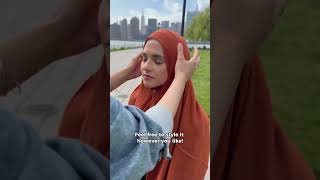 NonMuslims react to wearing hijab Urban Modesty ♥️🧕🏽 shortvideo status islam youtubeshorts [upl. by Esther]