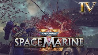 The Antenna Array  Warhammer 40k Space Marine 2 Angel of Death Difficulty  Part 4 [upl. by Yrennalf]