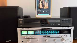 Marantz 2226 amplifier amp Tannoy C5 Speaker Demo [upl. by Durwyn367]