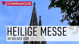 Täglicher Gottesdienst aus dem Kölner Dom am 08082022 [upl. by Eocsor]