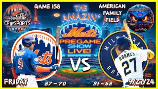 Mets PreGame Show  Mets vs Brewers Series Preview  New York Mets  Milwaukee Brewers  Mets Talk [upl. by Ttehr]