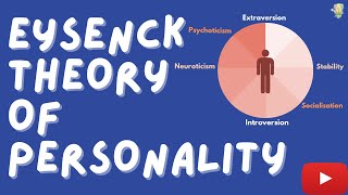 Eysenck trait theory of personality  Three factor model [upl. by Jos858]