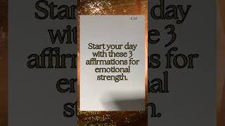 Healing thru Affirmations  Emotional Wellness Healing amp Resilience emotionalwellness healing [upl. by Sallyanne546]