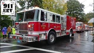 Acton Fire Department 125th Anniversary Parade 2018 [upl. by Drofxer]