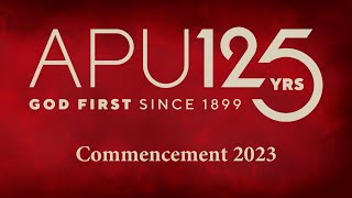 Azusa Pacific University  Fall Graduate Ceremony  1 PM  December 16 2023 [upl. by Bain]