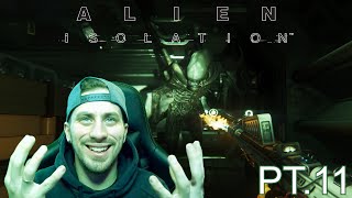 Me kuollaan taas ja alieni saa liekin heittimestä  ALIEN ISOLATION  PT11 [upl. by Aloel]