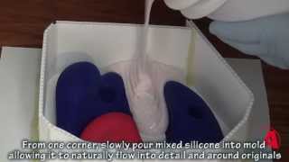 Alumilite High Strength 2 amp 3 Silicone Mold Making Rubber Tutorial  Alumilite [upl. by Alleb835]