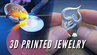 Casting Jewelry with Maker Juice Labs WaxCast Resin and the Elegoo Mars 3D Printer [upl. by Ferro267]