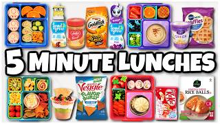 School Lunchbox Ideas for when Youre OUT OF TIME NO Cooking Required [upl. by Lewis]