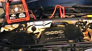 How to boost your car battery DIY  using Motomaster 1200 Peak Amps Battery Booster [upl. by Nole]