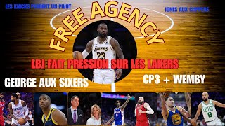 LE FRONT OFFICE DES LAKERS DORT ALORS QUE LES SIXERS ET LE THUNDER SE RENFORCENT [upl. by Nhtanhoj]