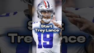 The Cowboys Should Start Trey Lance Over Cooper Rush shorts [upl. by Llenyt]