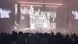 Justin Jesso amp Audience Sing Happy Birthday to Kygo [upl. by Burton]