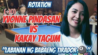 KAKAY TAGUM 🆚 YVONNE PINDASAN 10 PARTIDA🎱 ROTATION 🎱NOV192023🎱Bet 8800🔥 [upl. by Aholla850]