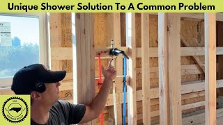 Tile Shower Base amp Water Supply Install [upl. by Cadmann783]