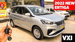 2022 NEW ERTIGA VXI  FULL DETAILED REVIEW WITH ON ROAD PRICE [upl. by Jeff]