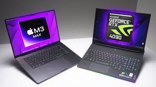 MOST POWERFUL MacBook vs PC Laptop RIP Windows [upl. by Apurk699]