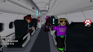 Pracujemy w nawiedzonym samolocie w Roblox [upl. by Worthy]