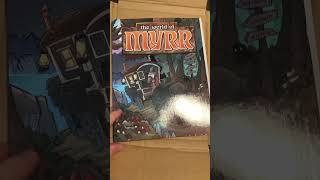 Unboxing my World of Myrr book from cawoodpublishing  ttrpg dnd worldofmyrr [upl. by Aneloaup]