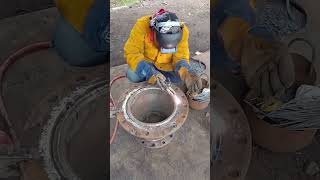 Welding Reducer Multiflow With Welding Elektroda NSN 308 [upl. by Elleiand]