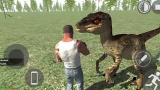 Franklin Enter To Jurassic Park in Indian Bike Driving Game [upl. by Lindeberg]