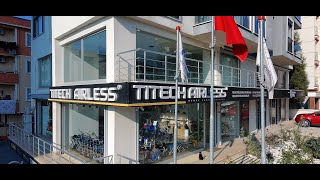 Titech Airless  İstanbul Merkez l elektrikliboyamakinalaricom l Titech Airless [upl. by Ephrayim]