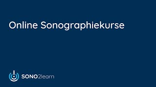 Schauen Sie vorbei Online Sonographiekurse [upl. by Lieno]