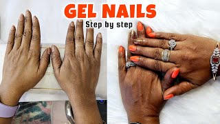 Gel Nails  Step by Step for Begginner  SuperPrincessjo [upl. by Wende]