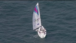 Sailing Elliott 6m WMR Gold Final  Australia v Spain Full Replay  London 2012 Olympics [upl. by Netti]