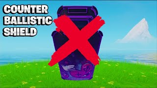 BEST WAYS To Counter A Ballistic Shield In Fortnite [upl. by Nairbo]