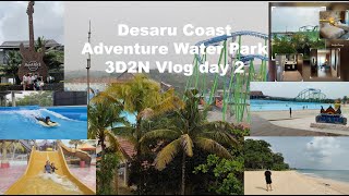 Desaru Hard Rock Hotel Desaru Coast  Adventure Waterpark day 2迪沙魯三天兩夜水上樂園 [upl. by Aissert725]